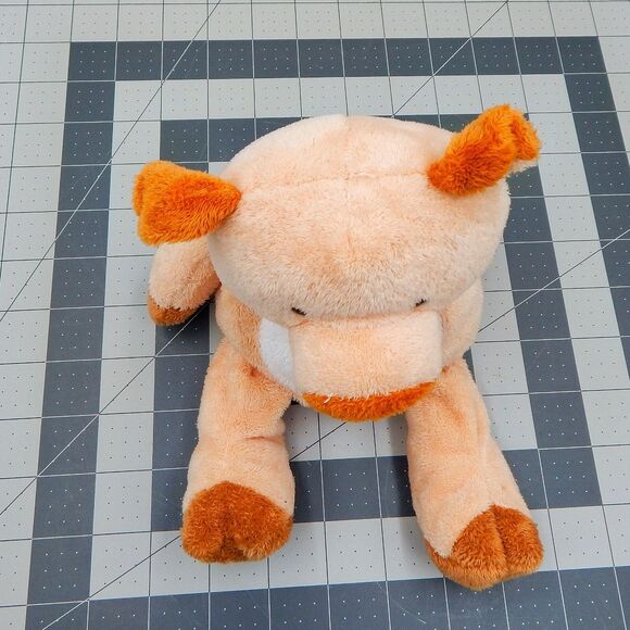 Ty Pluffies Corkscrew the Pig 2002 Plush Stuffed Animal 9 1/2 Inch Pink Tylux - Picture 5 of 9